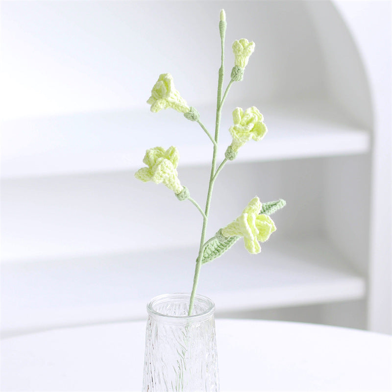 Hand-crocheted Freesia flower bouquets