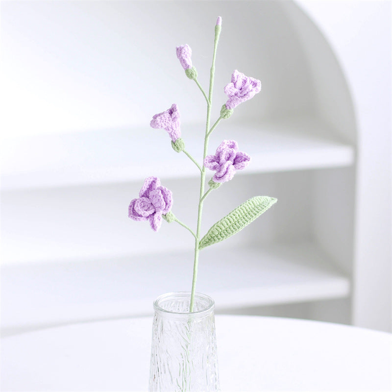 Hand-crocheted Freesia flower bouquets