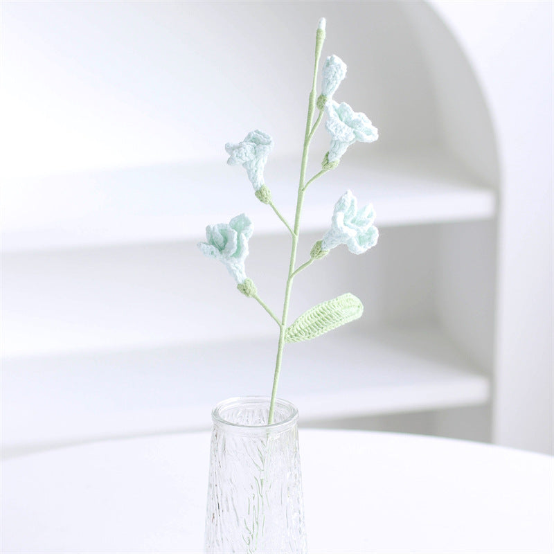 Hand-crocheted Freesia flower bouquets