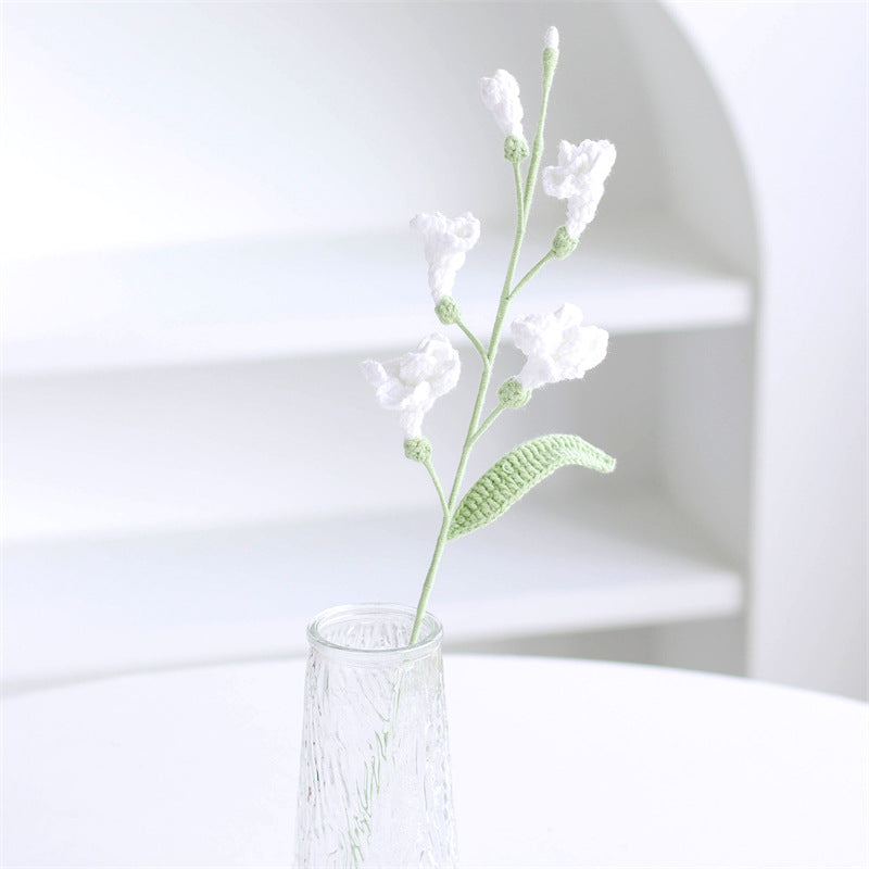 Hand-crocheted Freesia flower bouquets