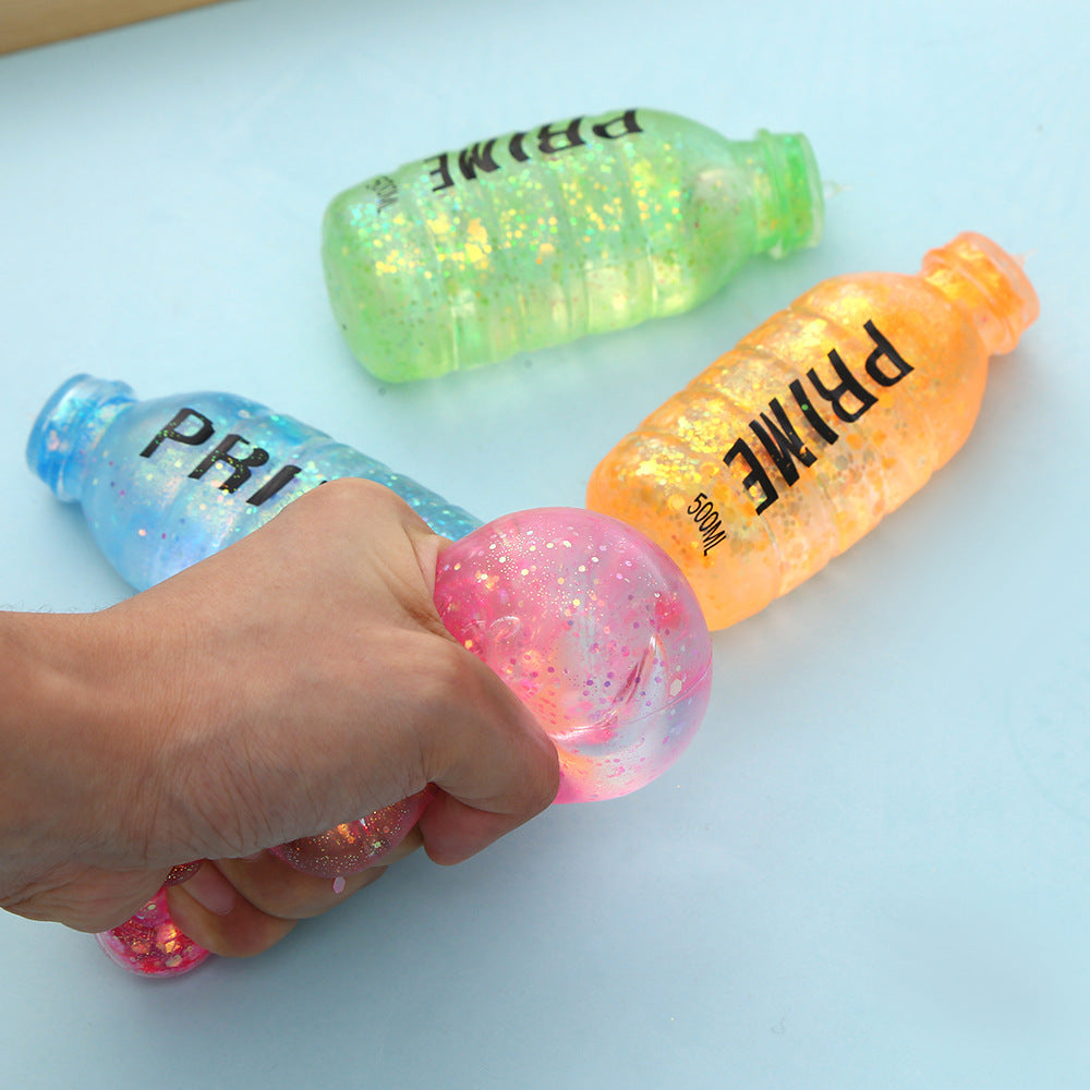 Maltose PRIME drink bottle Squishy toy-4pack
