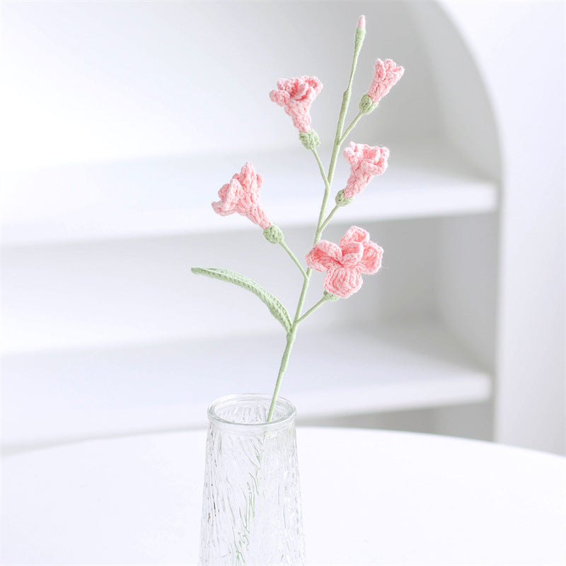 Hand-crocheted Freesia flower bouquets